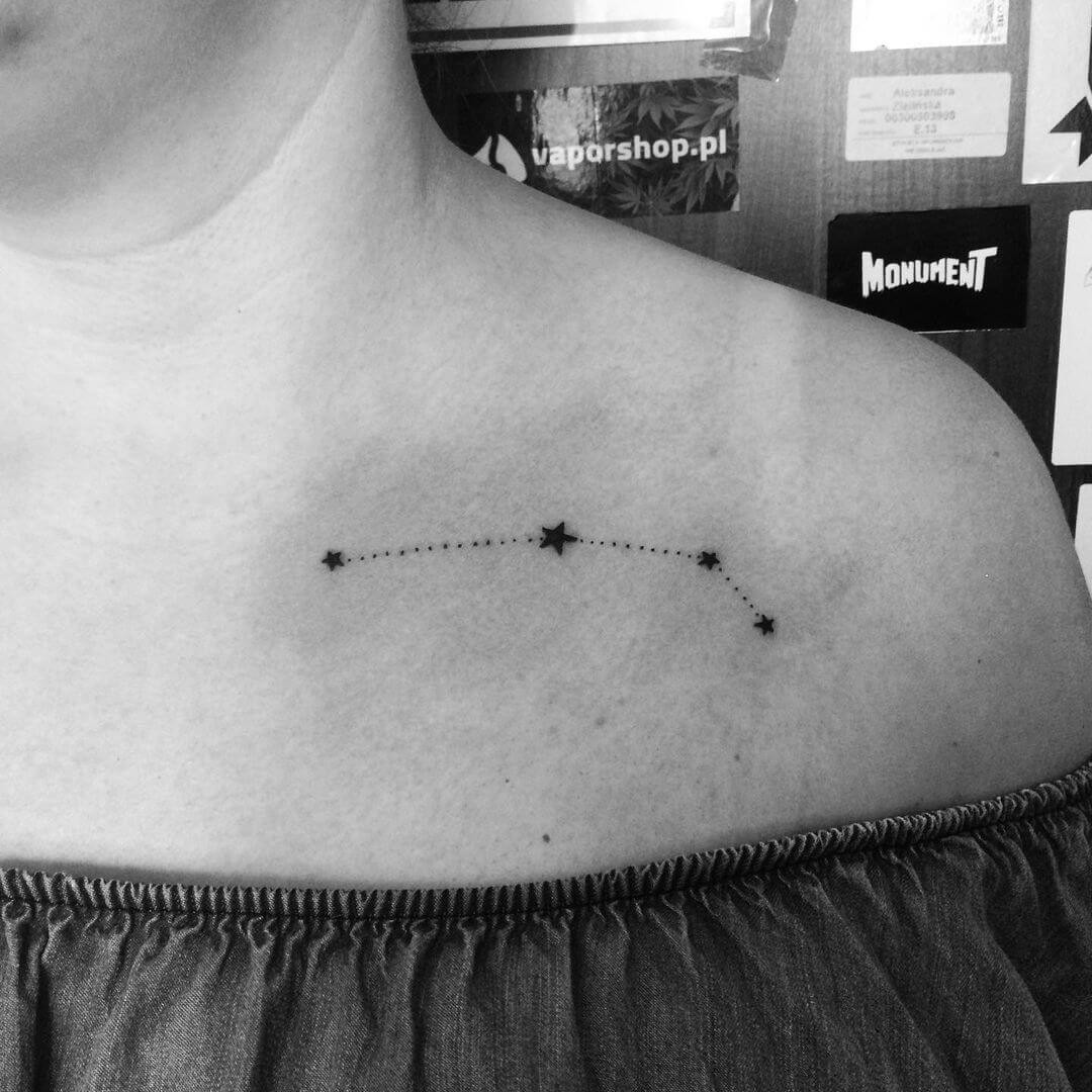 Aries Constellation Tattoos Perfect For Placing Anywhere