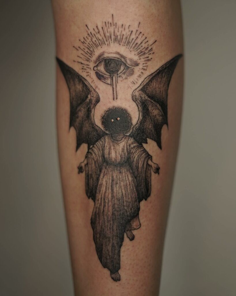 Dark Figure Tattoo