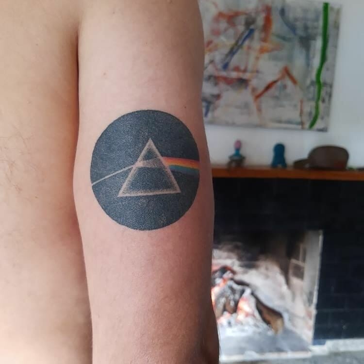 Coolest ‘Dark Side Of The Moon’ Tattoo Ideas For Your Bicep