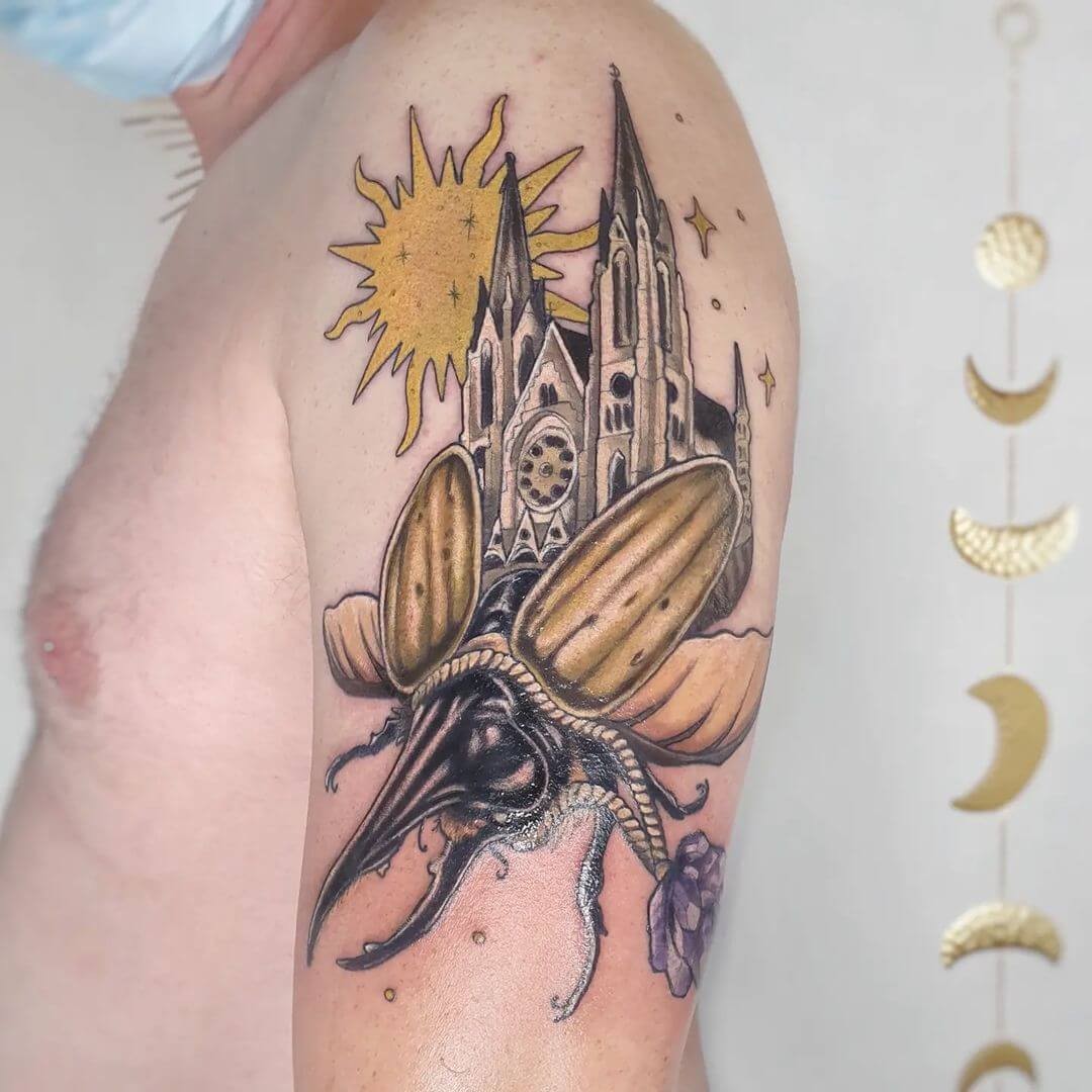 Beetle Church Tattoos