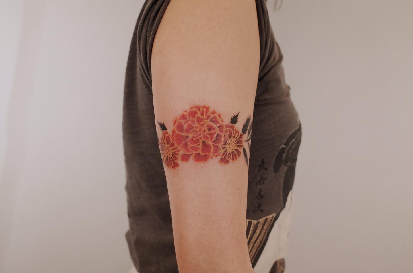 October Birth Flower Tattoo