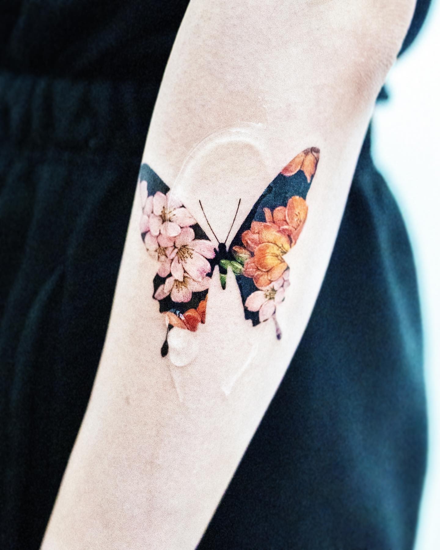 Unique Butterfly Tattoo