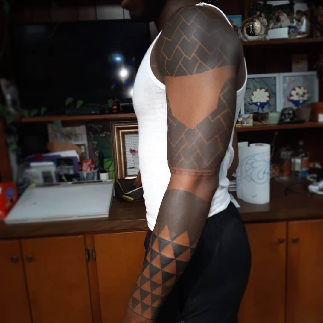 The Jason Momoa Inspired Sleeve Tattoo