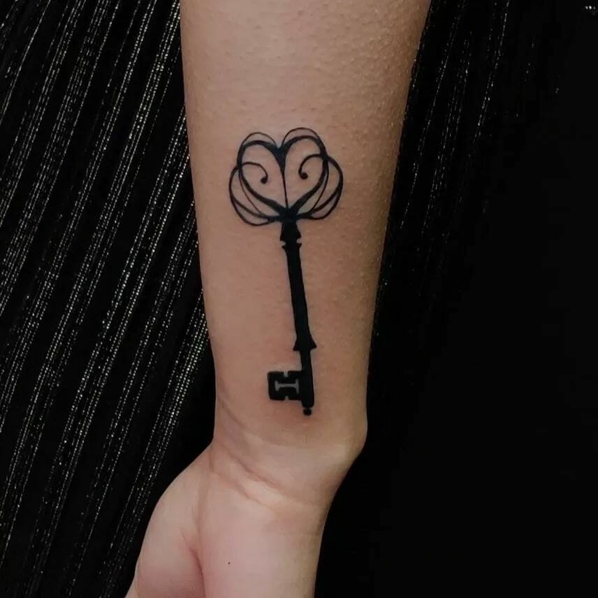 Key to My Heart Tattoo