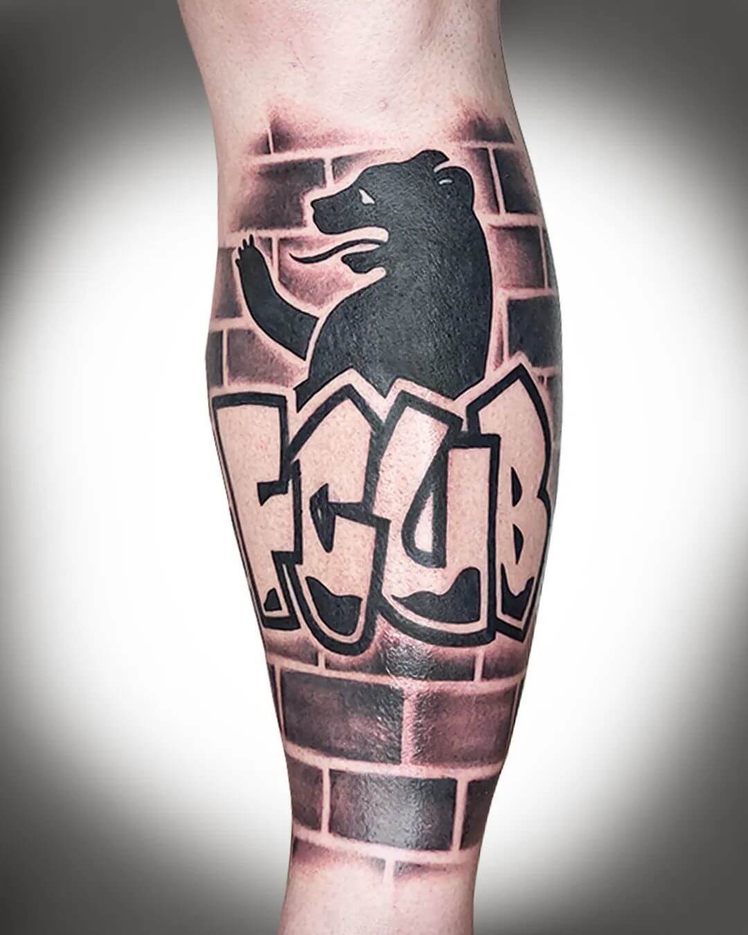 Black Bear Wall Tattoo