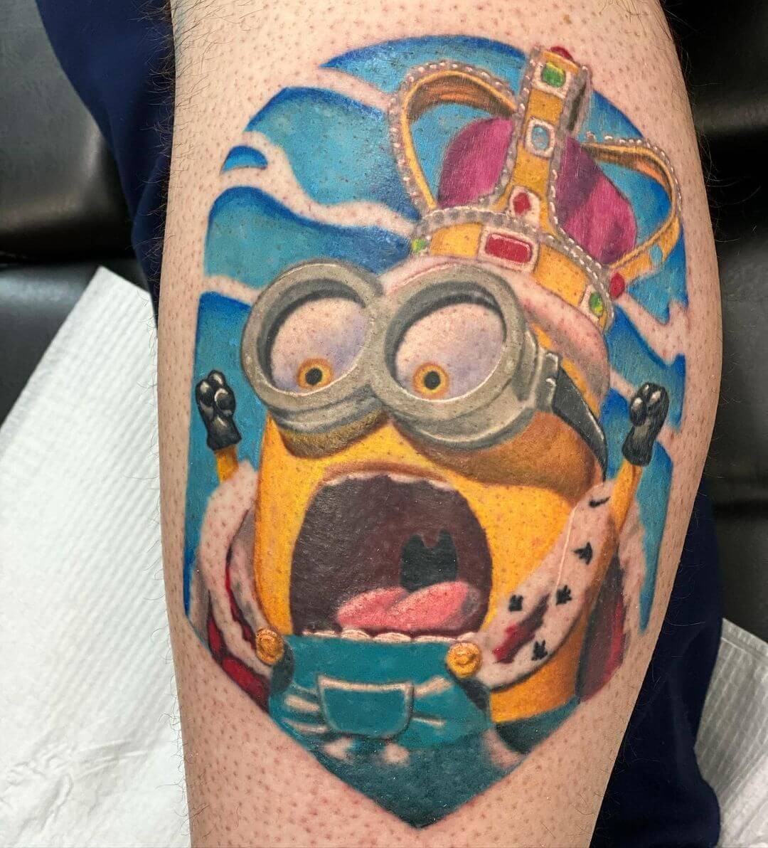 His Majesty Minion Tattoos