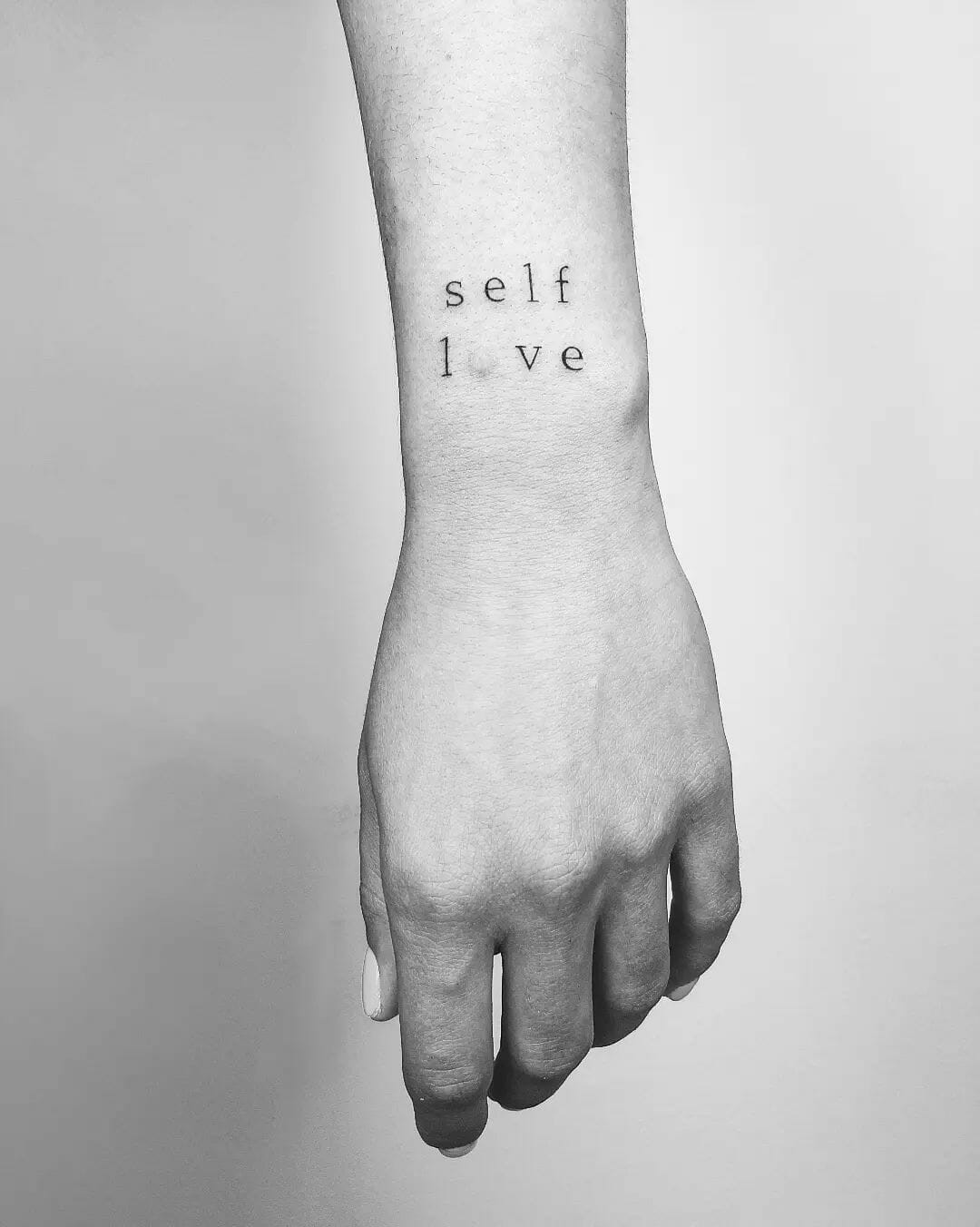 Self Love Tattoos On Hand