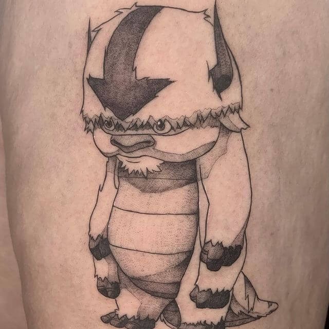 Standing Appa Tattoo