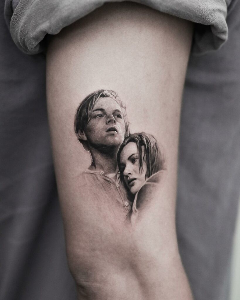 Titanic tattoo: