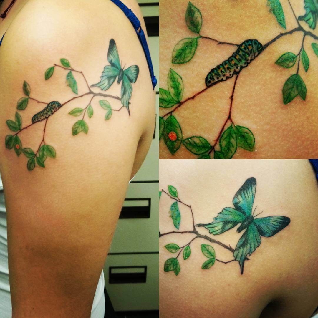 The Green Hairstreak Tattoo