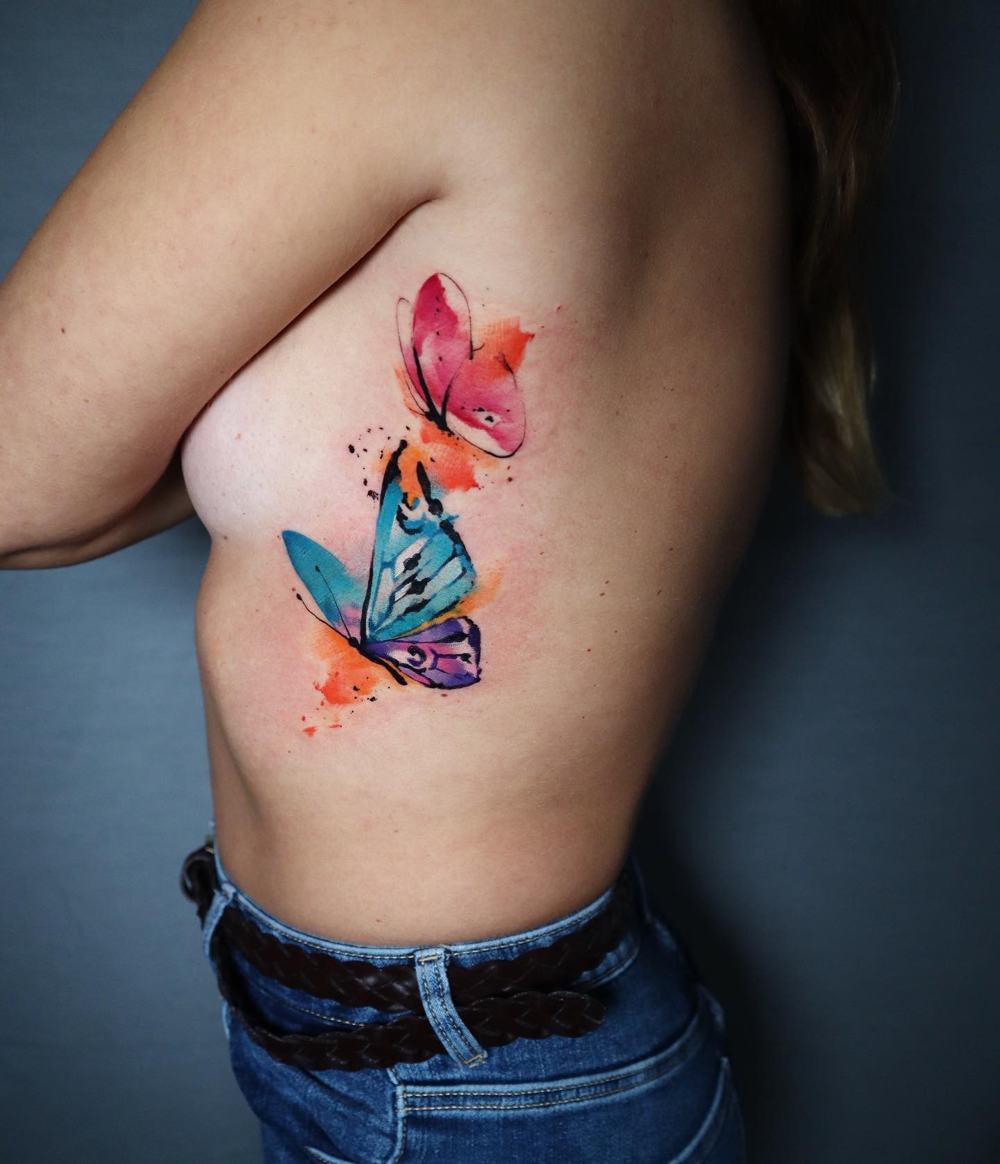 Watercolor Butterfly Tattoo Ideas