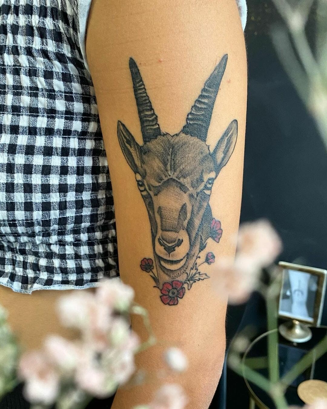 Capricorn Goat Tattoo