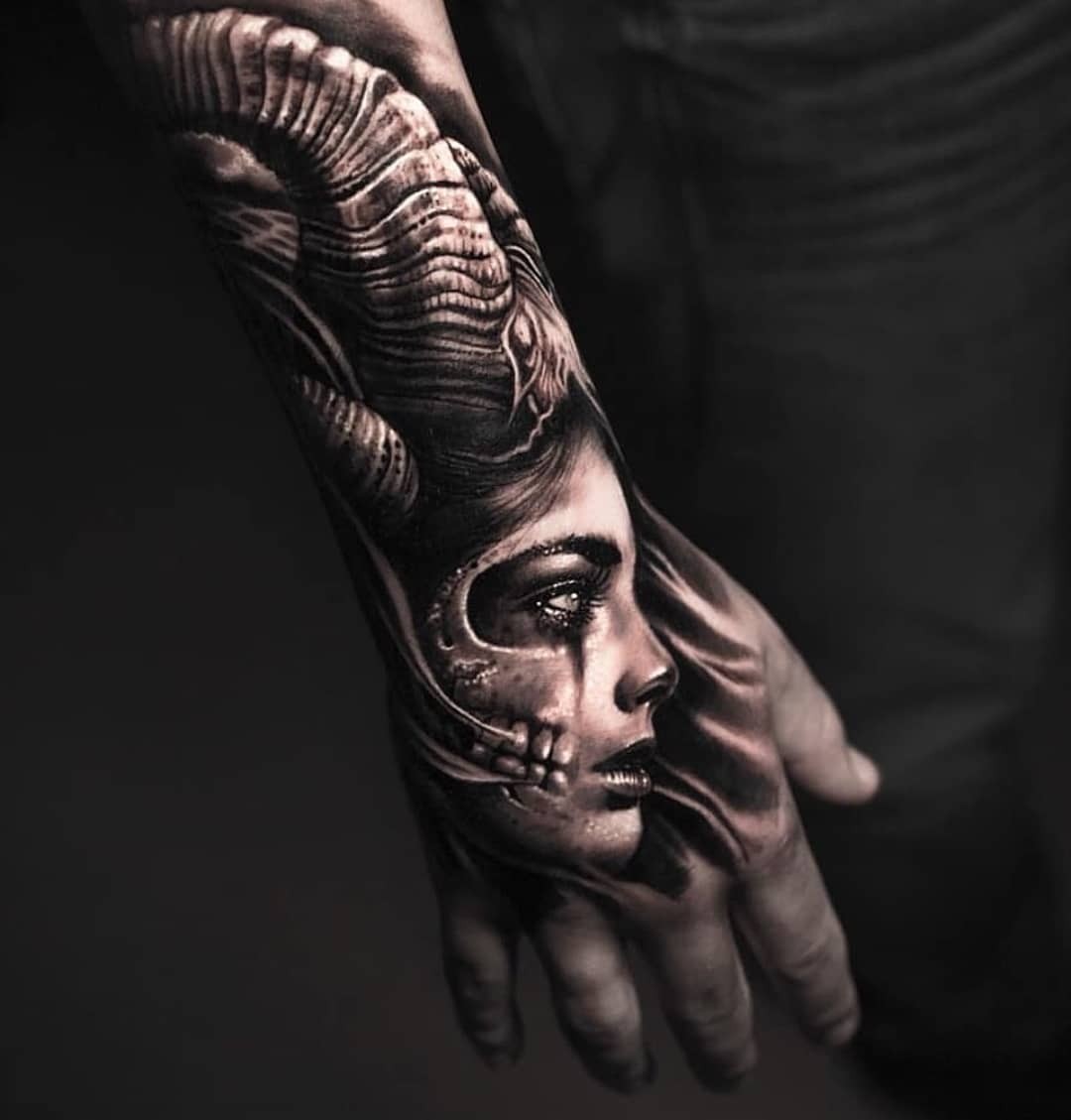 Realistic Tattoo Body Design