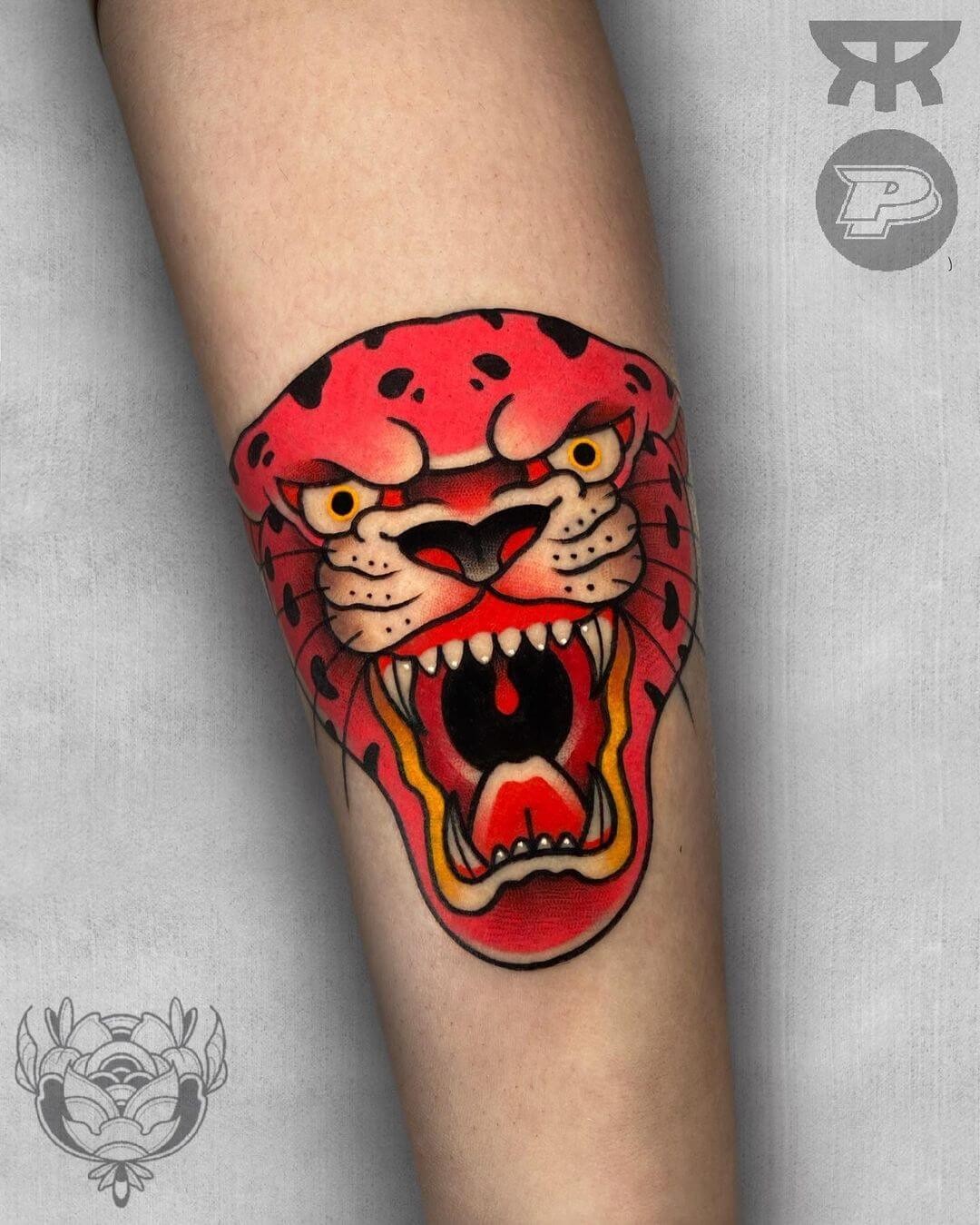 Red Panther Tattoo