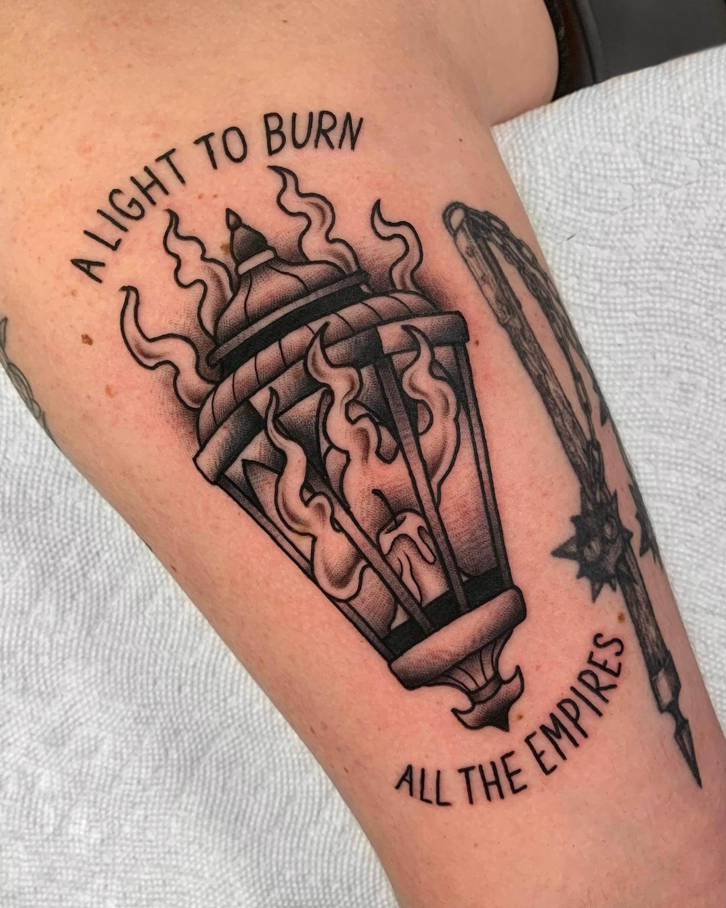 The Sharpest Lives MCR Tattoo