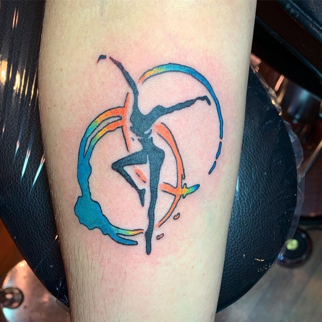 Rocking Rings Fire Dancer Tattoo