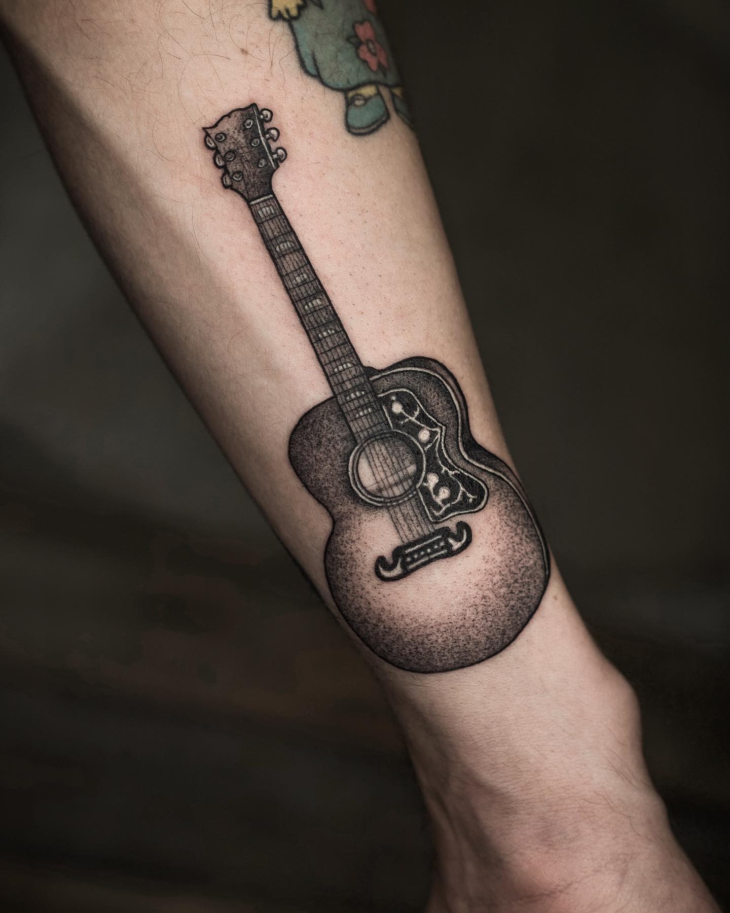 Acoustic Guitar Tattoos