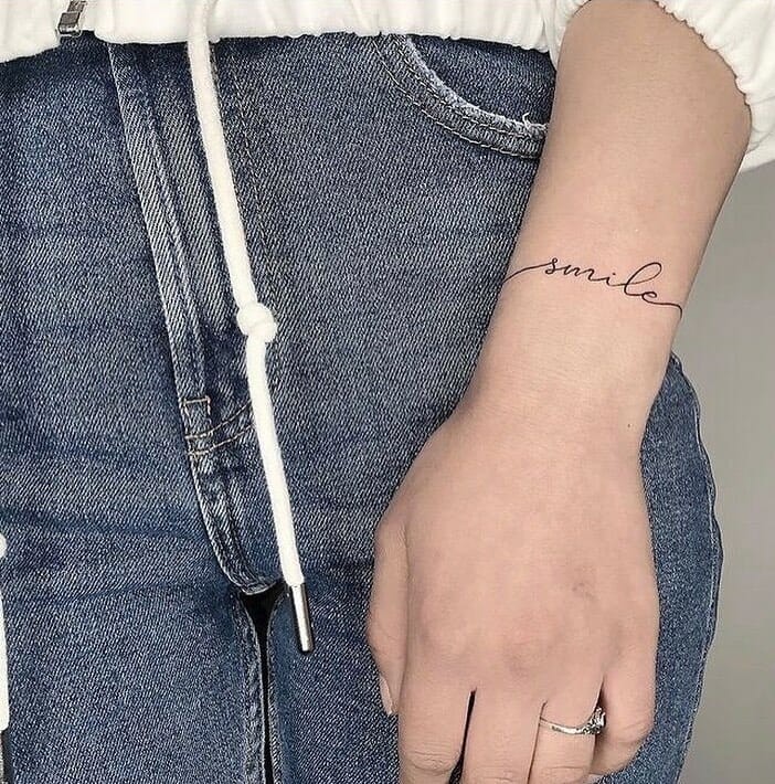 Minimal Bracelet Tattoo