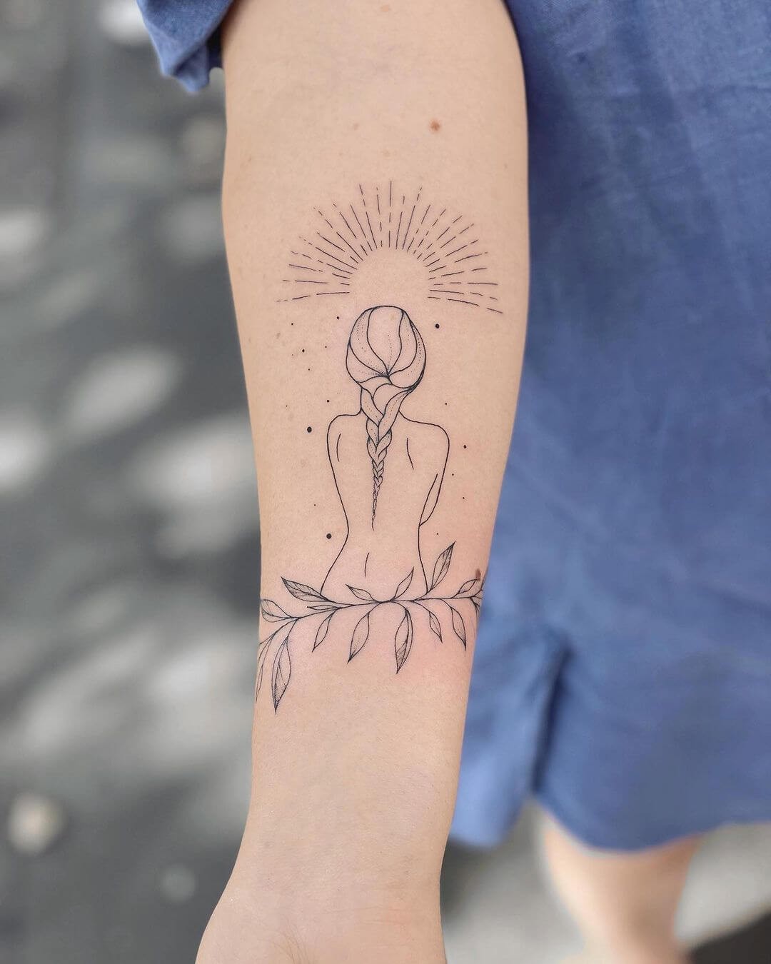 Serene Sunrise Tattoo