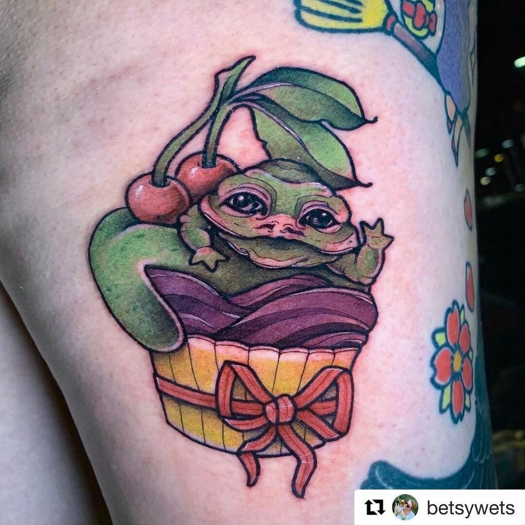 Jabba The Cupcake Tattoo