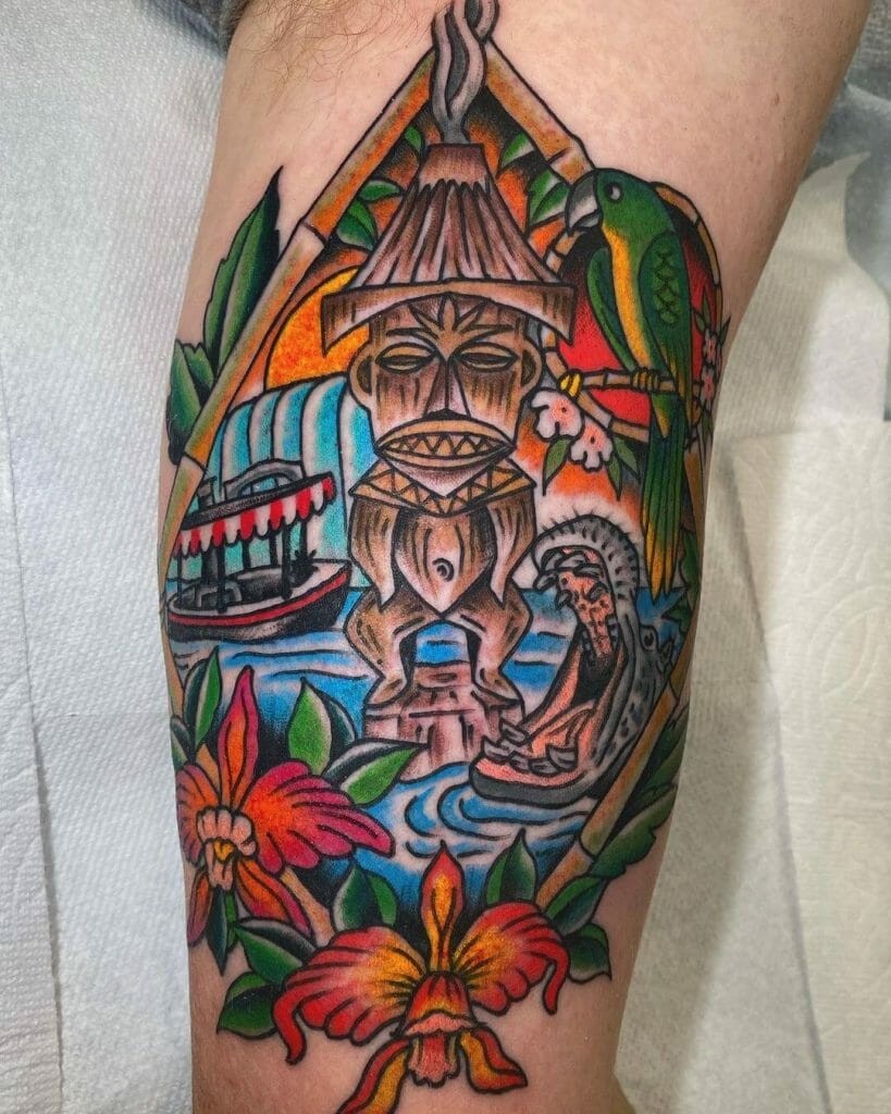 Adventureland Disney World Tattoo