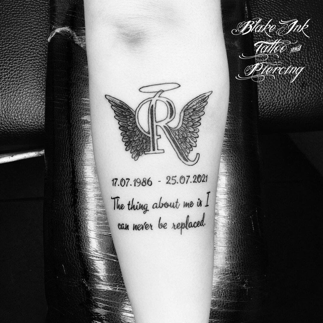 ‘In Loving Memory’ Tattoos With Sweet Phrases Or Words