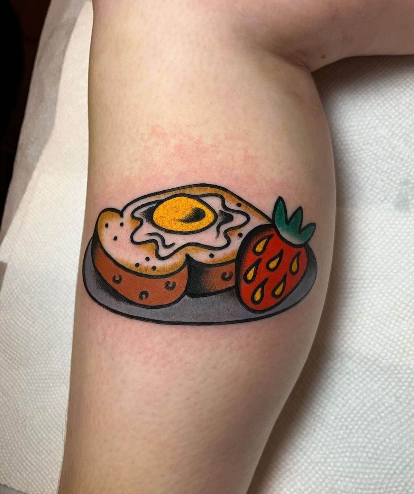 Toast For Breakfast Tattoo