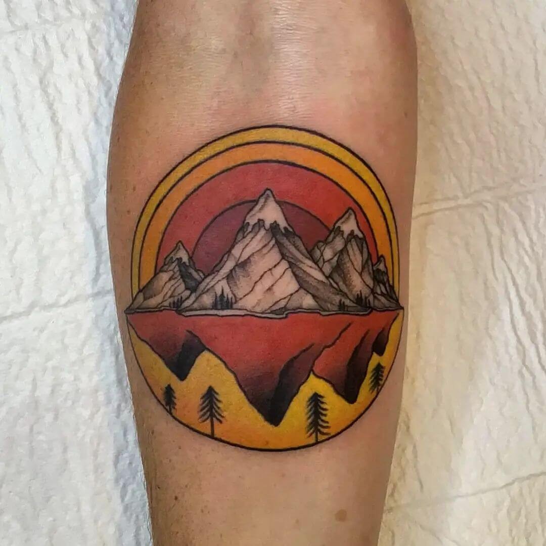 Mountain Tattoos For Explorers Hike