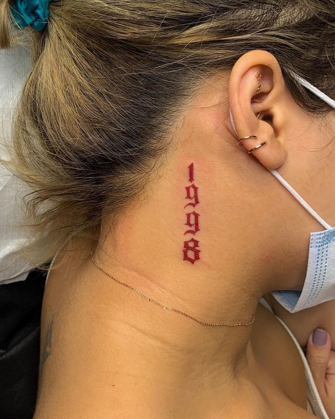 Neck 98 Tattoo