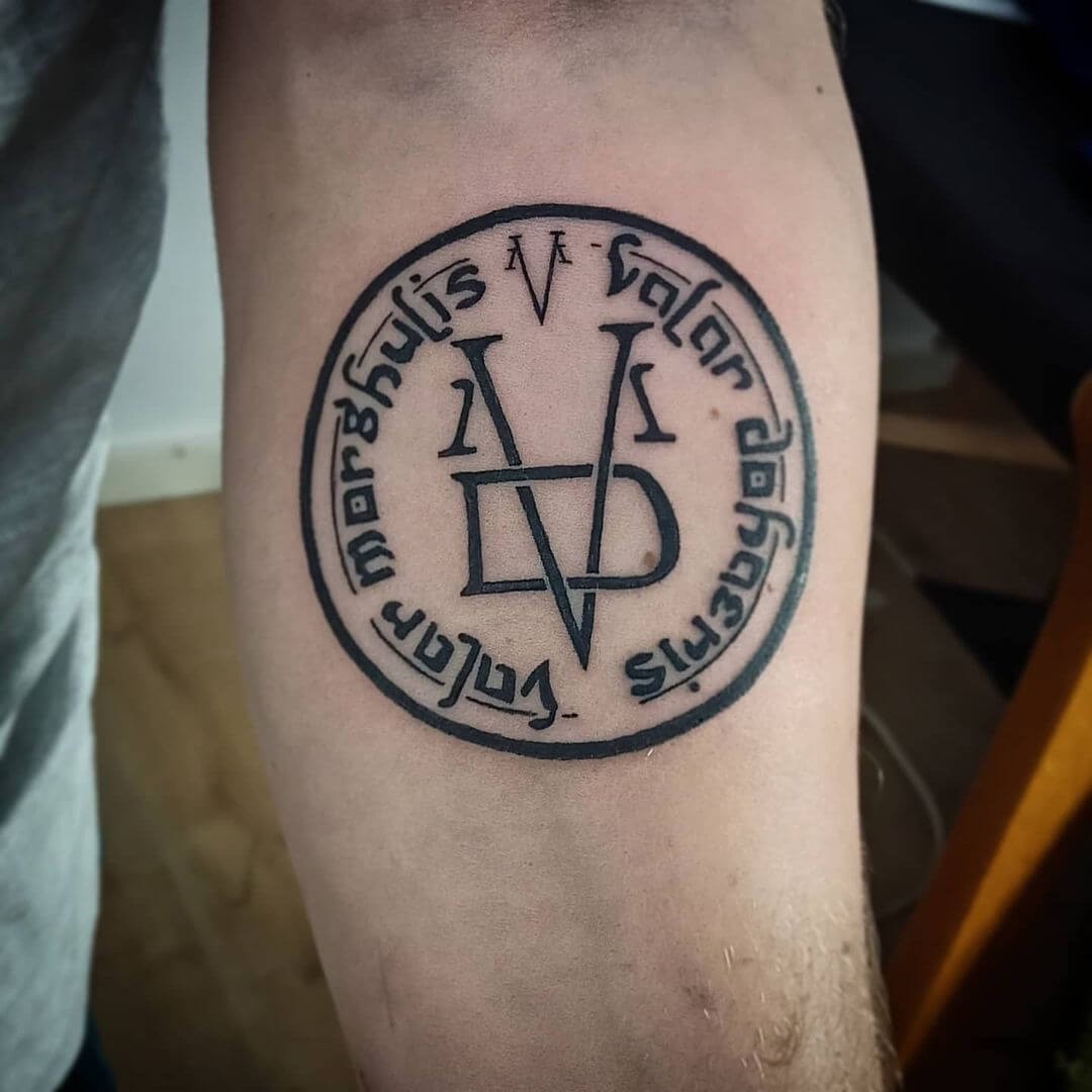 Black Valar Morghulis Tattoo