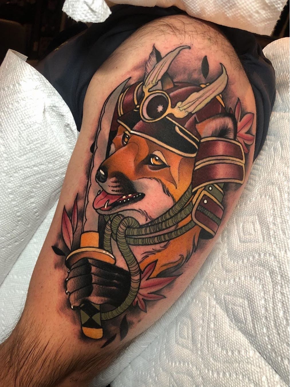 Fox In Japanese Culture Tattoo