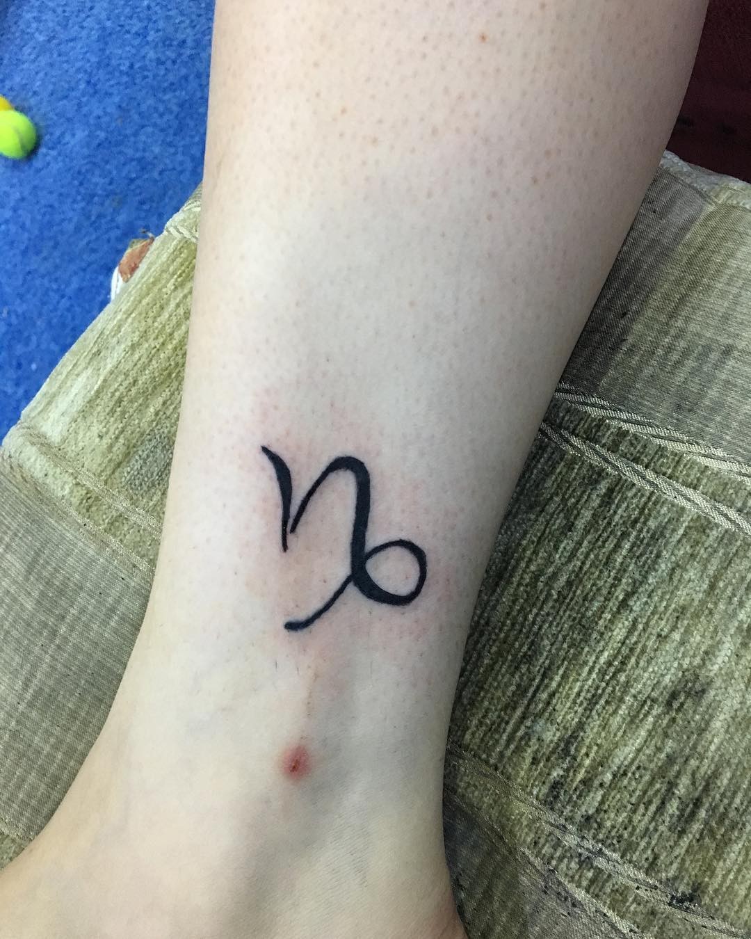 Capricorn Symbol Tattoo