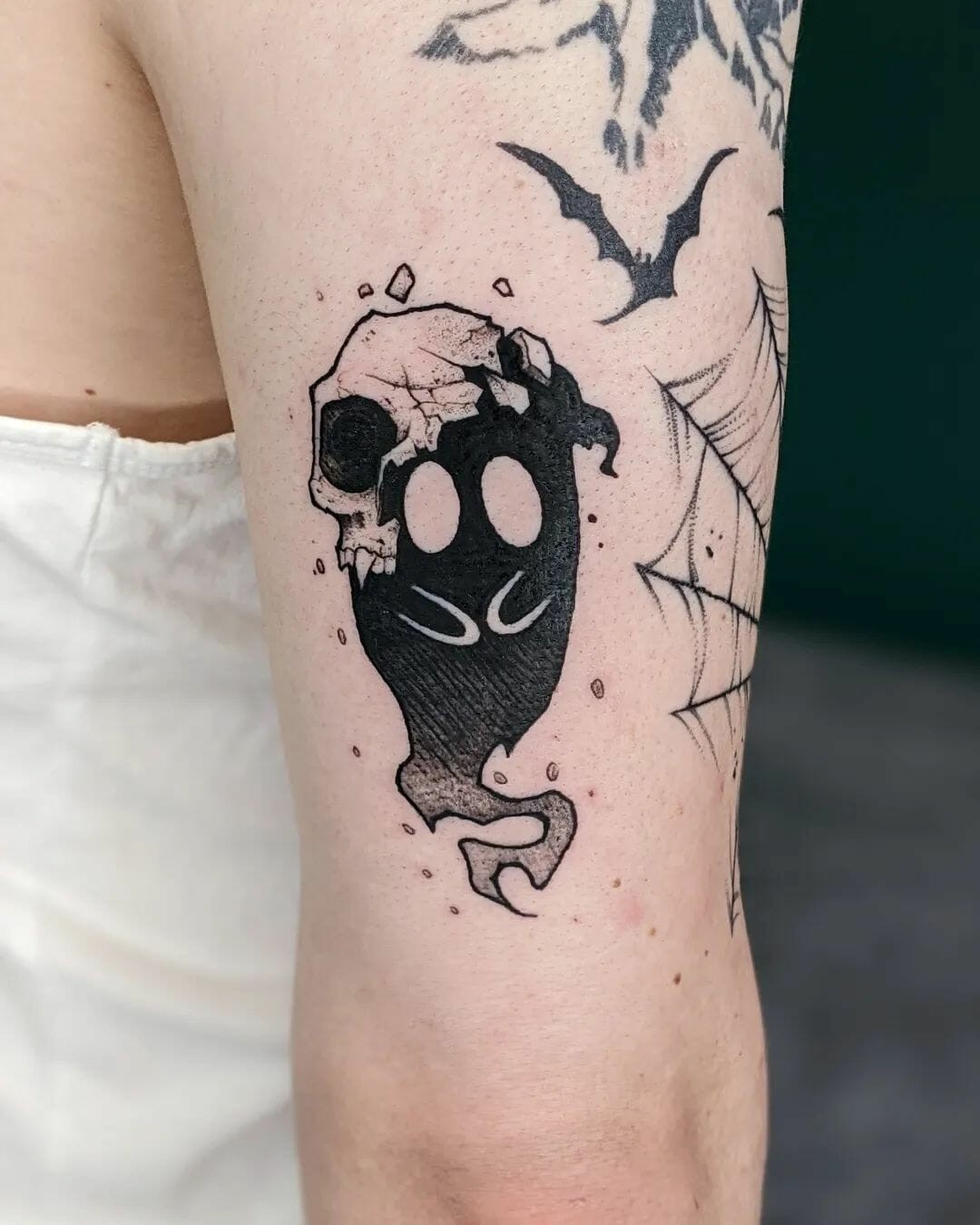 Tiny Spooky Tattoos