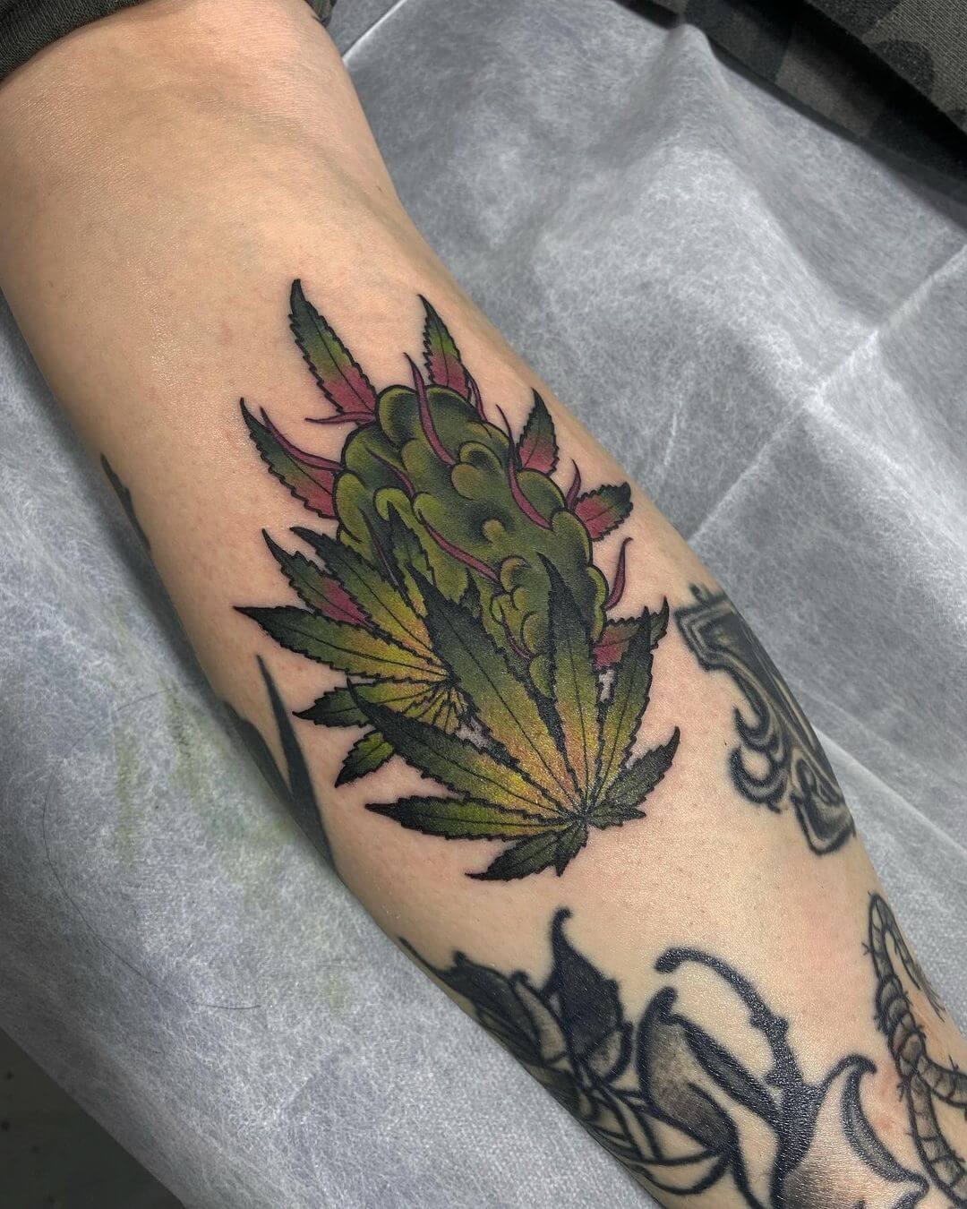 Marijuana Tattoo Designs