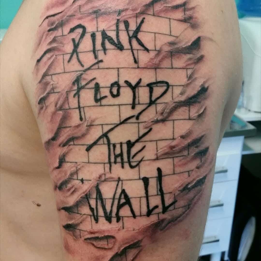 The Wall Tattoo Pink Floyd