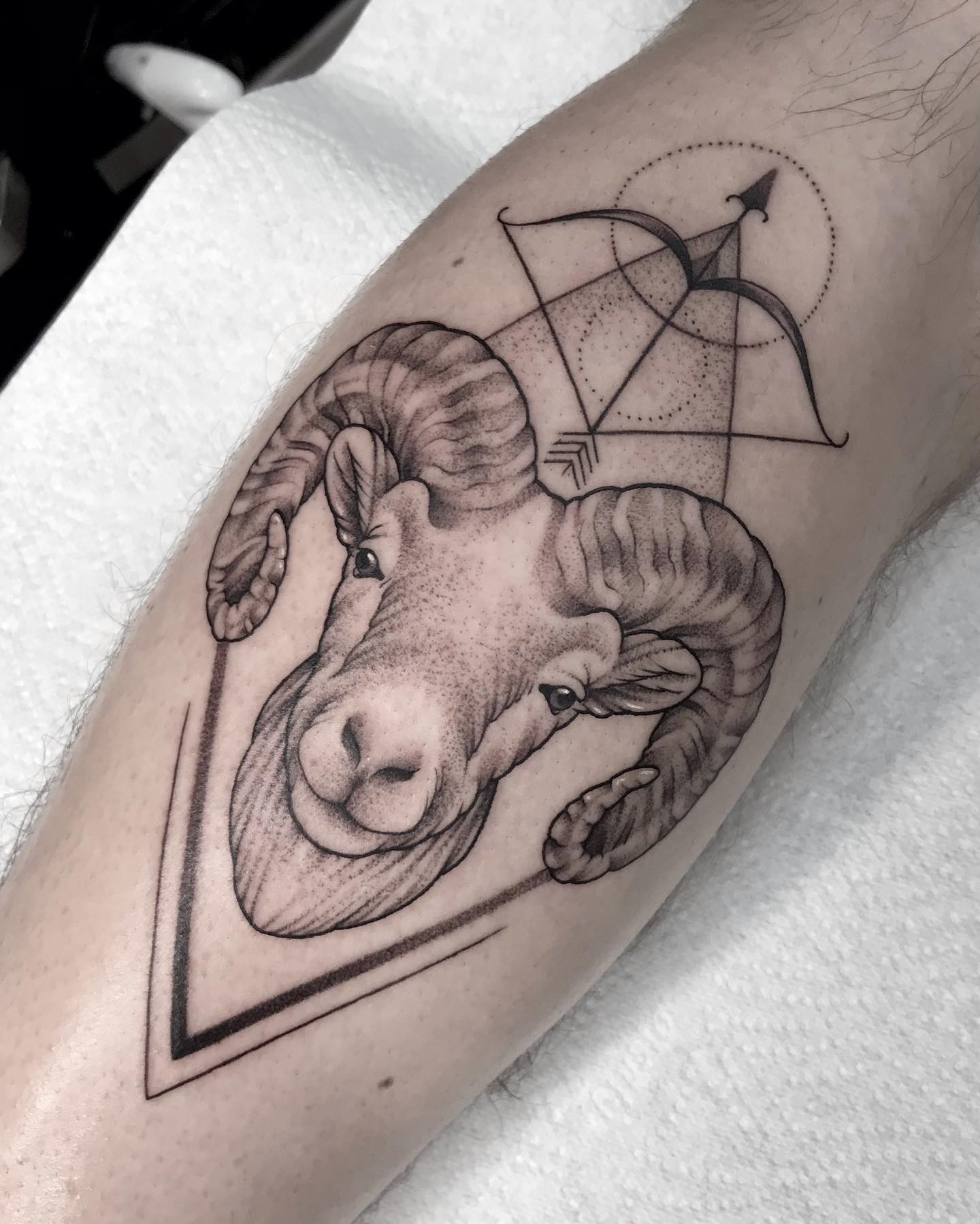 Sagittarius Symbol Tattoo