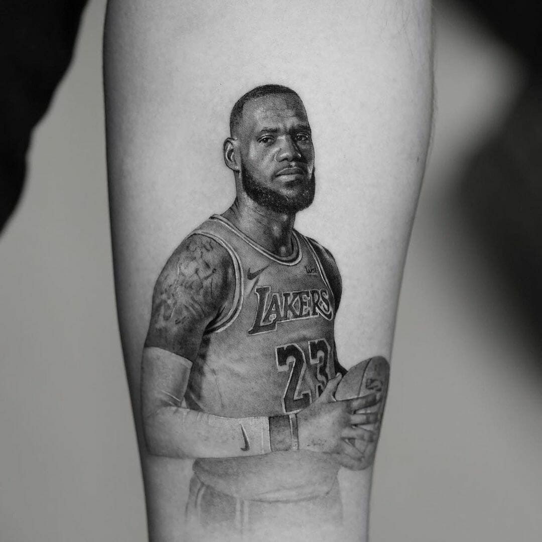 Lebron James Arm Tattoo