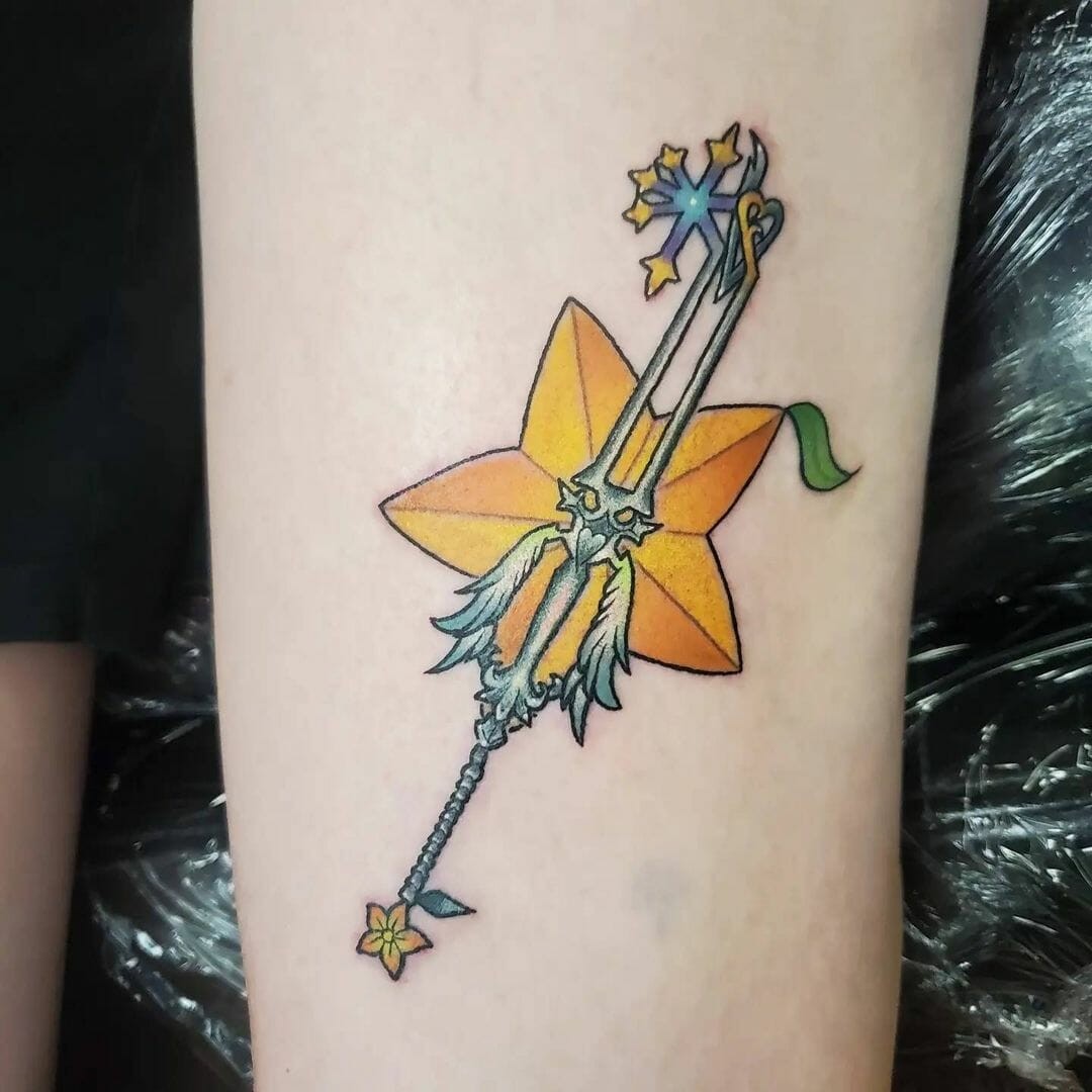 Oathkeeper Keyblade Tattoo