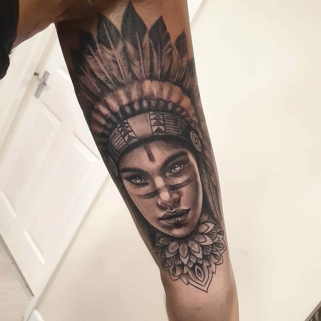 Tribal Bicep Tattoo