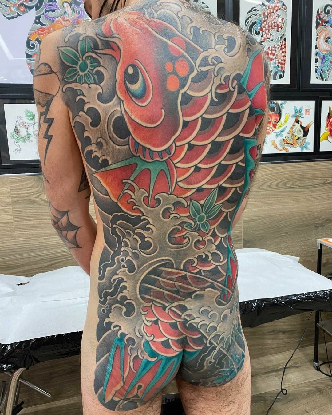 Traditional Japanese Koi Fish Tattoos