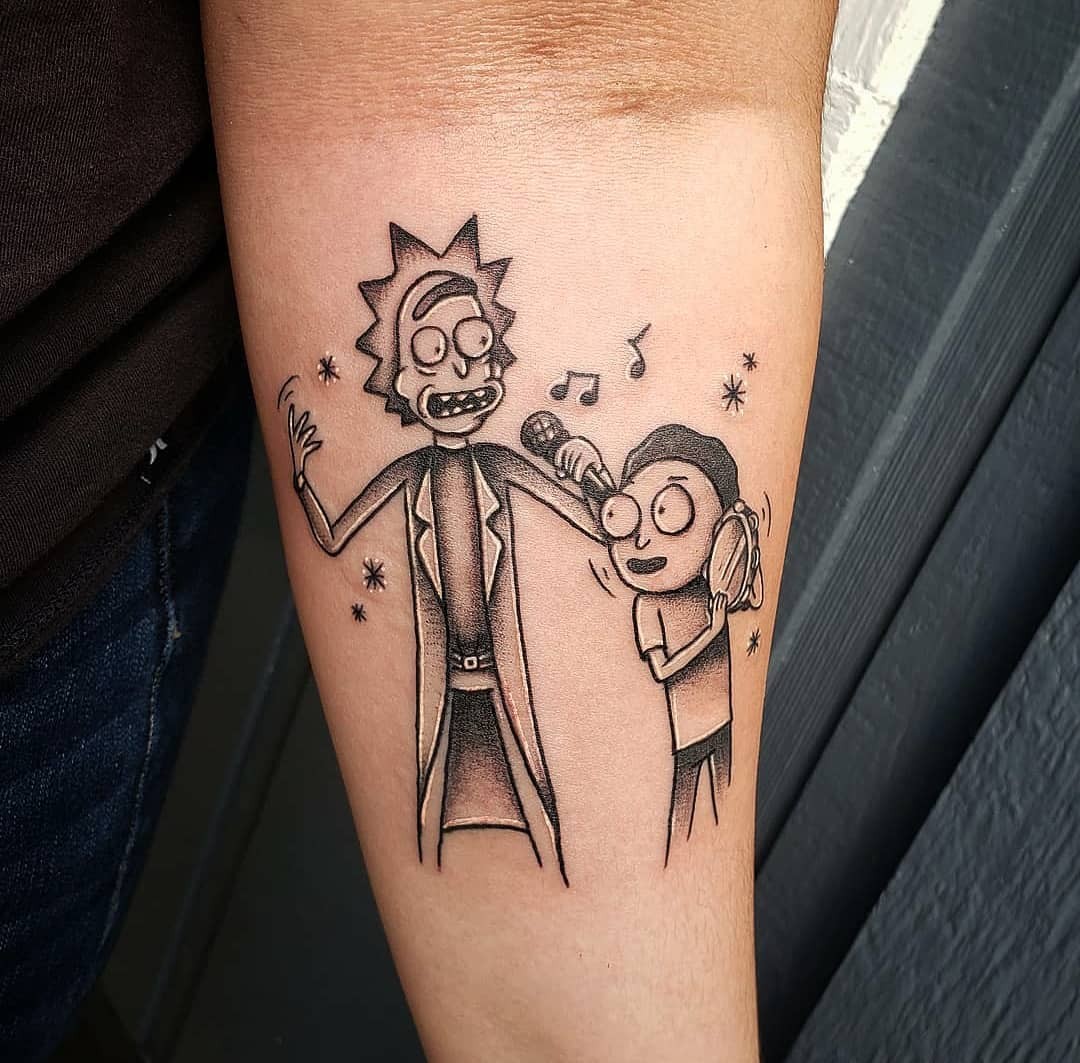 Get Schwifty Tattoo Rick And Morty