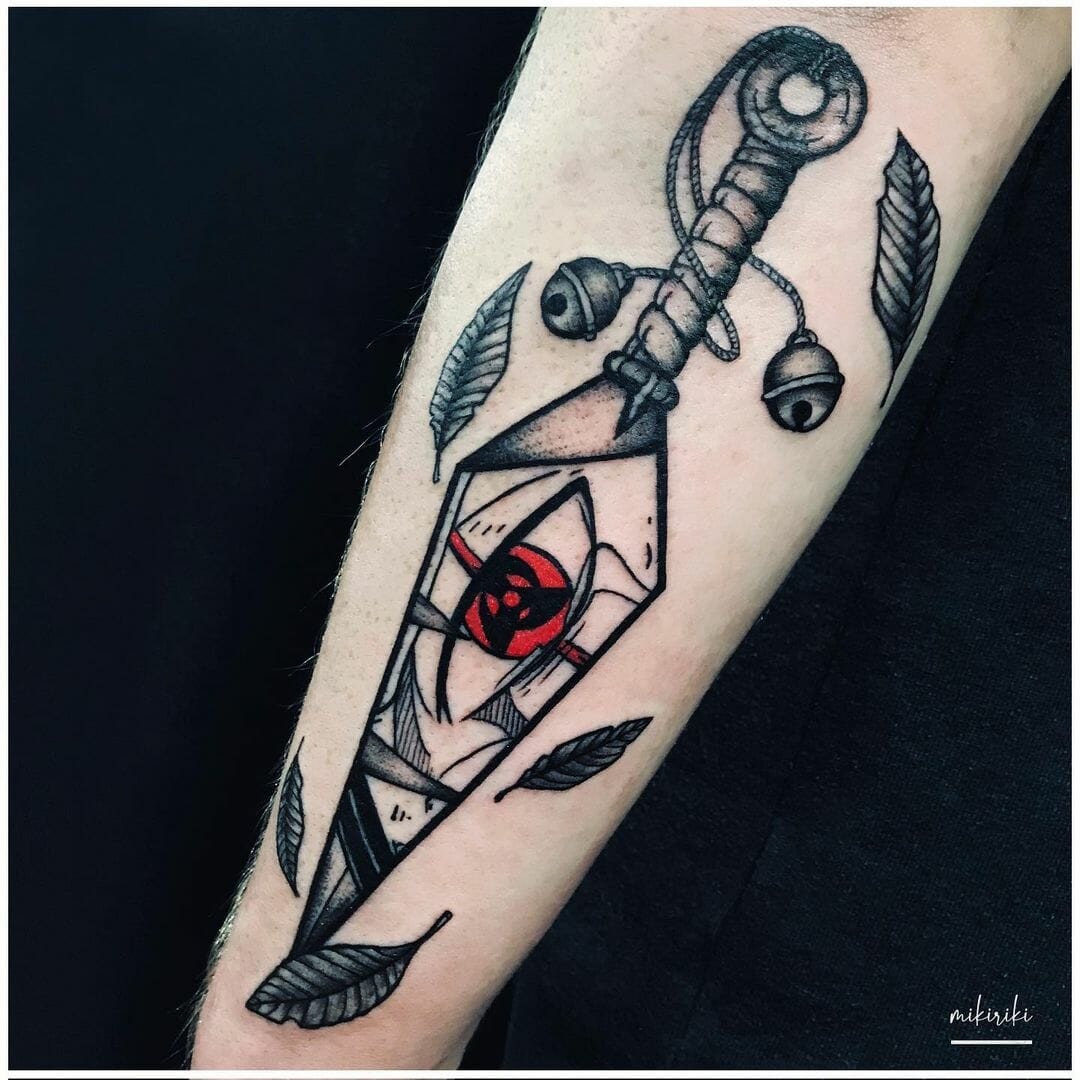 The Kunai X Kamui X Bells Tattoo