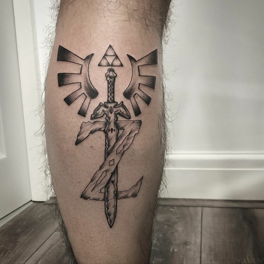 Sword Zelda Tattoo Ideas