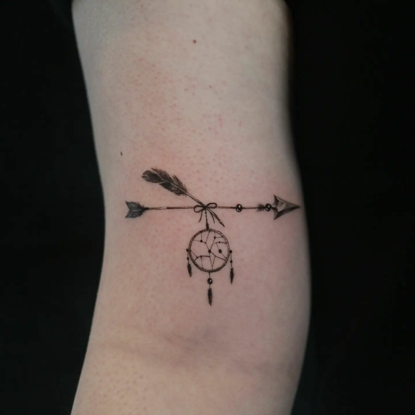 Small Dream Catcher Tattoo