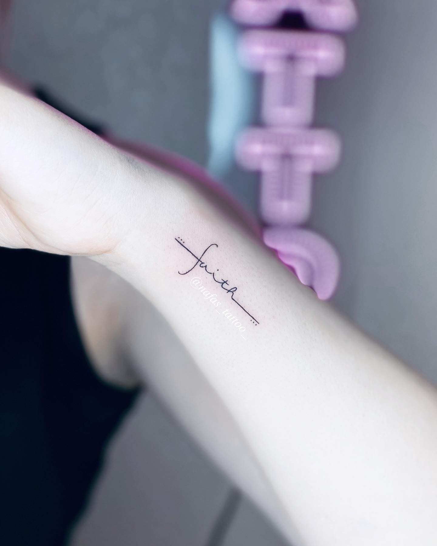 Stunning Faith Cross Wrist Tattoo Designs