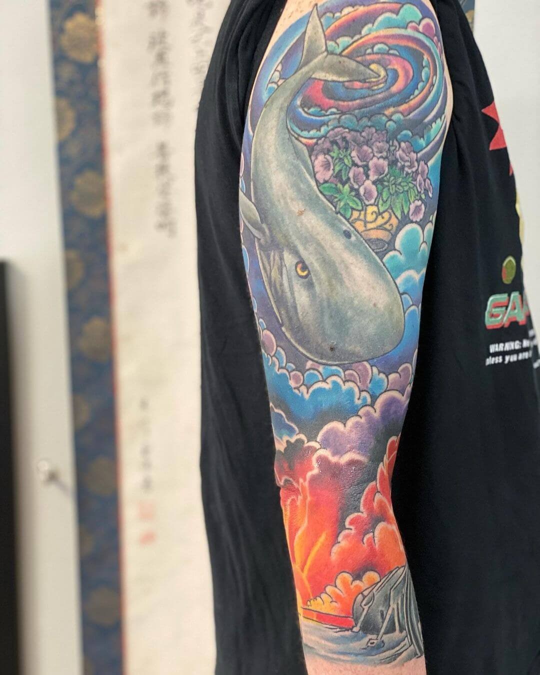 Hitchhiker’s Guide To The Galaxy Tattoo Sleeve Ideas