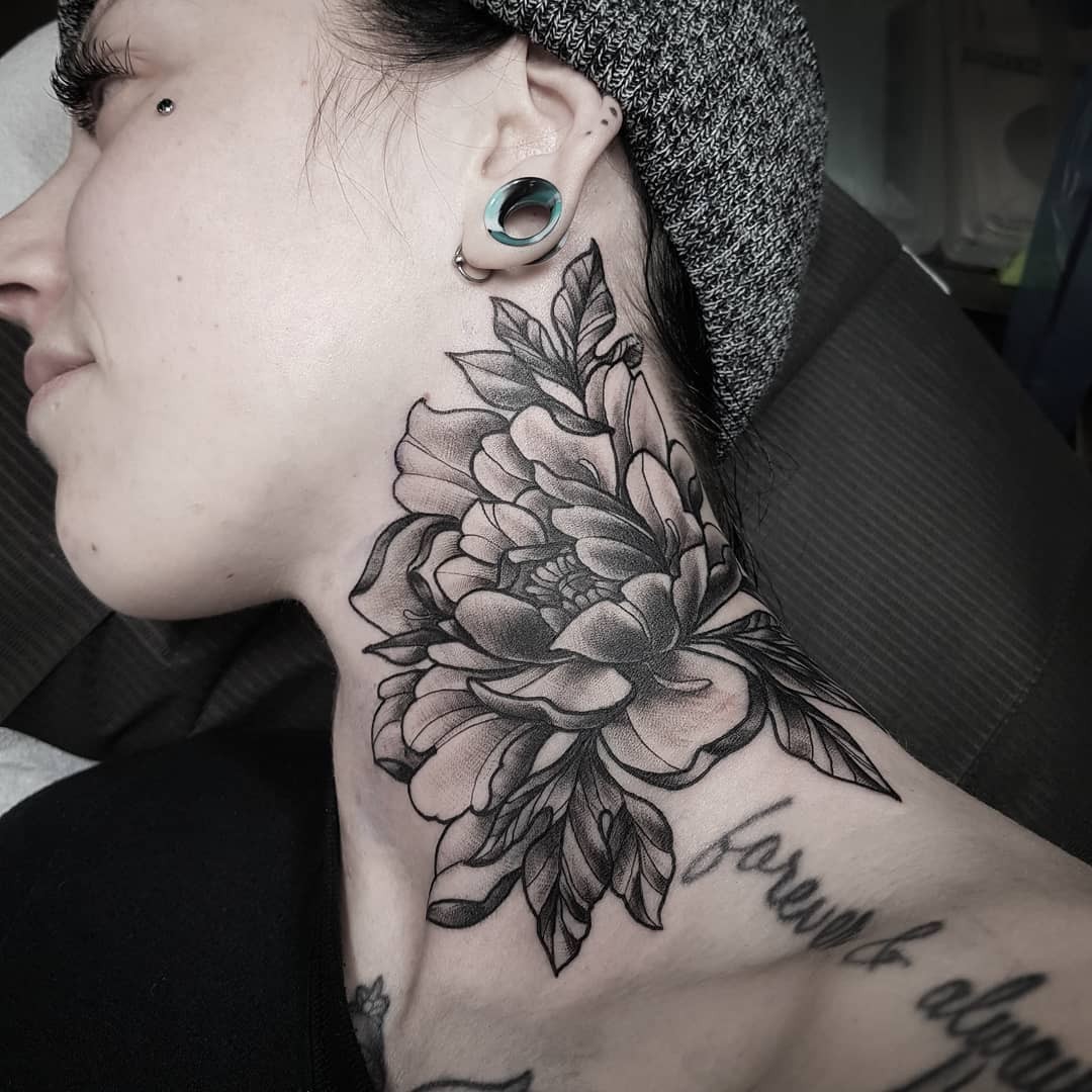 Chrysanthemum Floral Tattoo