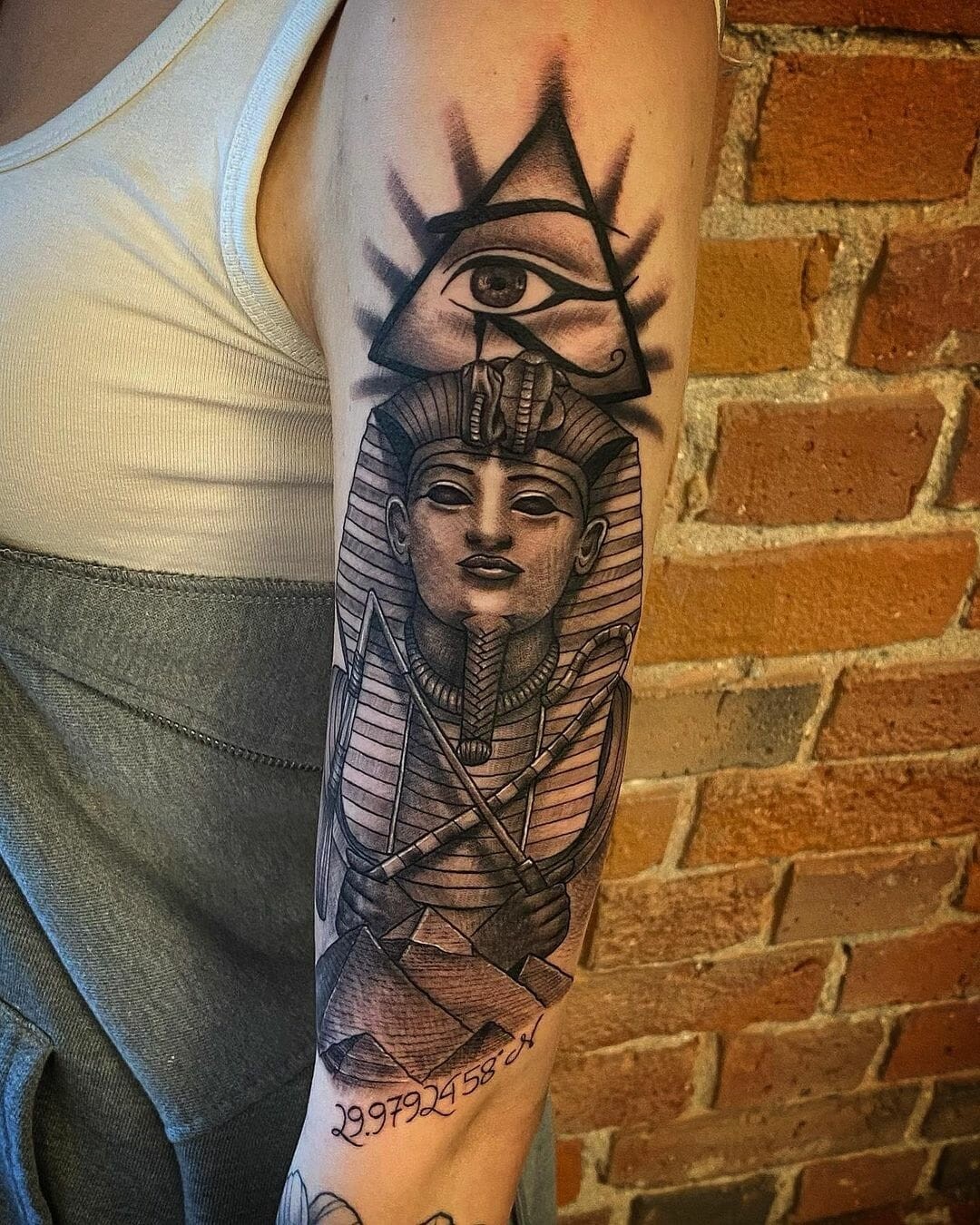 Pharaoh x Pyramid Tattoo