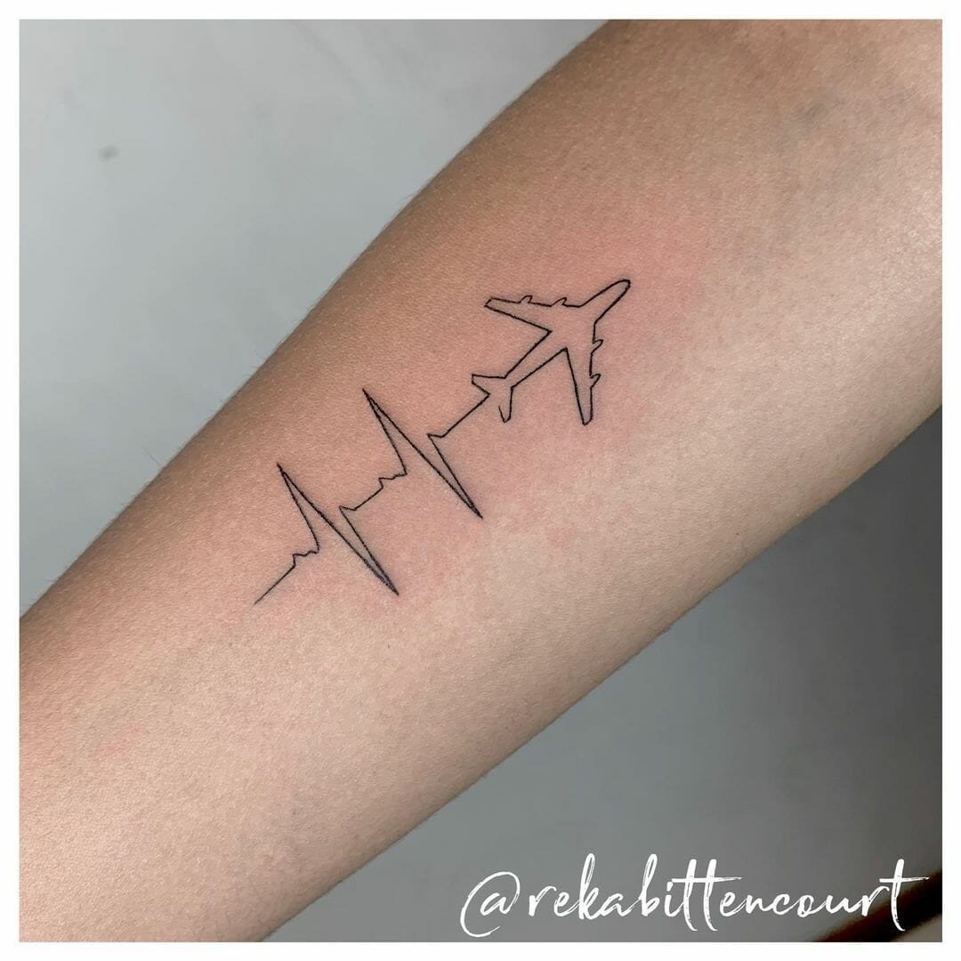 A Heartbeat Tattoo Design Expressing Your Passion