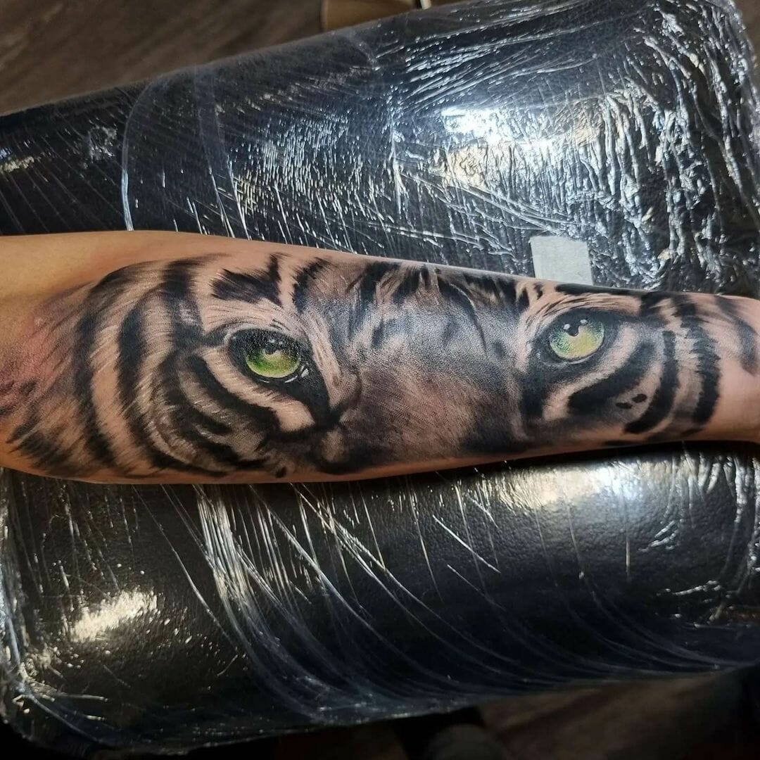 Fierce Inner Forearm Tattoo